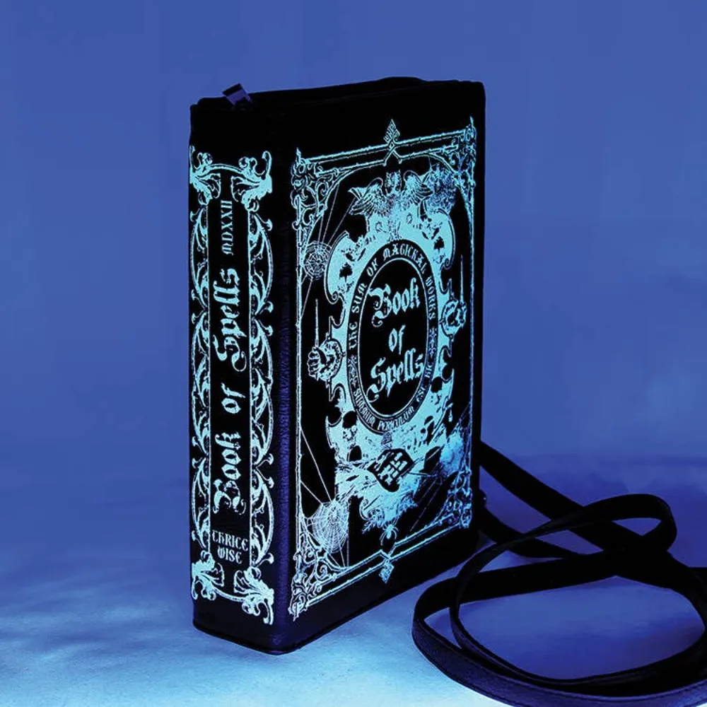 Book of Spells Clutch Bag Glow in the Dark