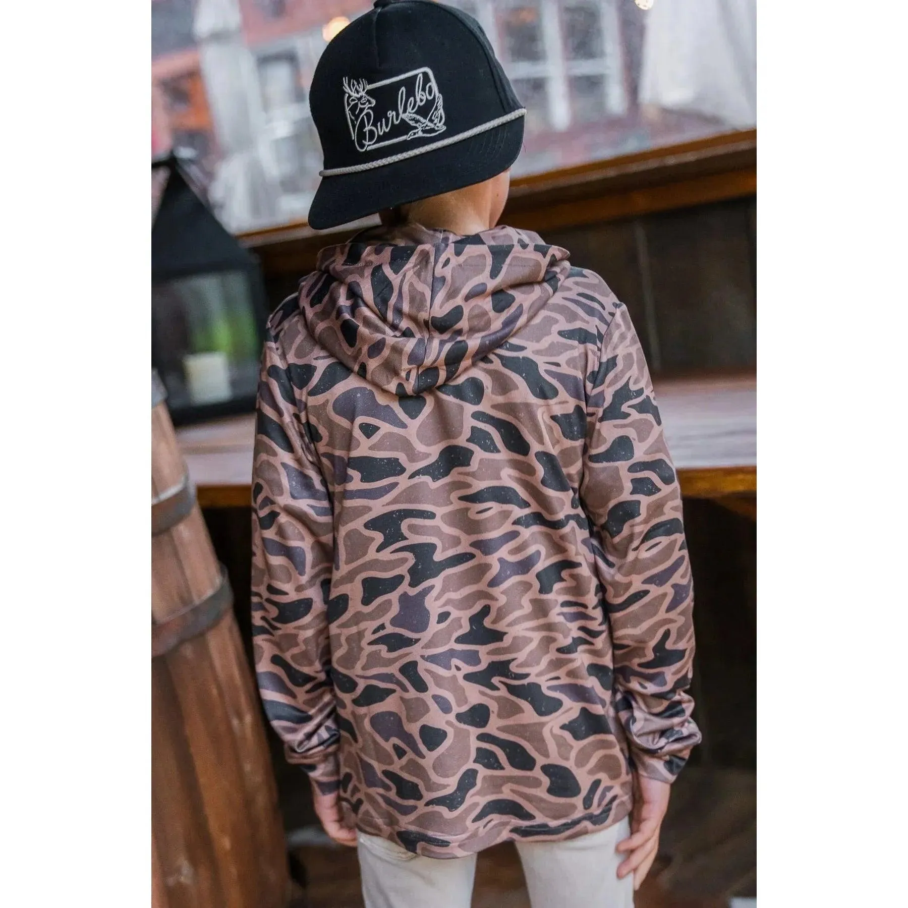 Boy's Burlebo Performance Hoodie Y-PH-GC