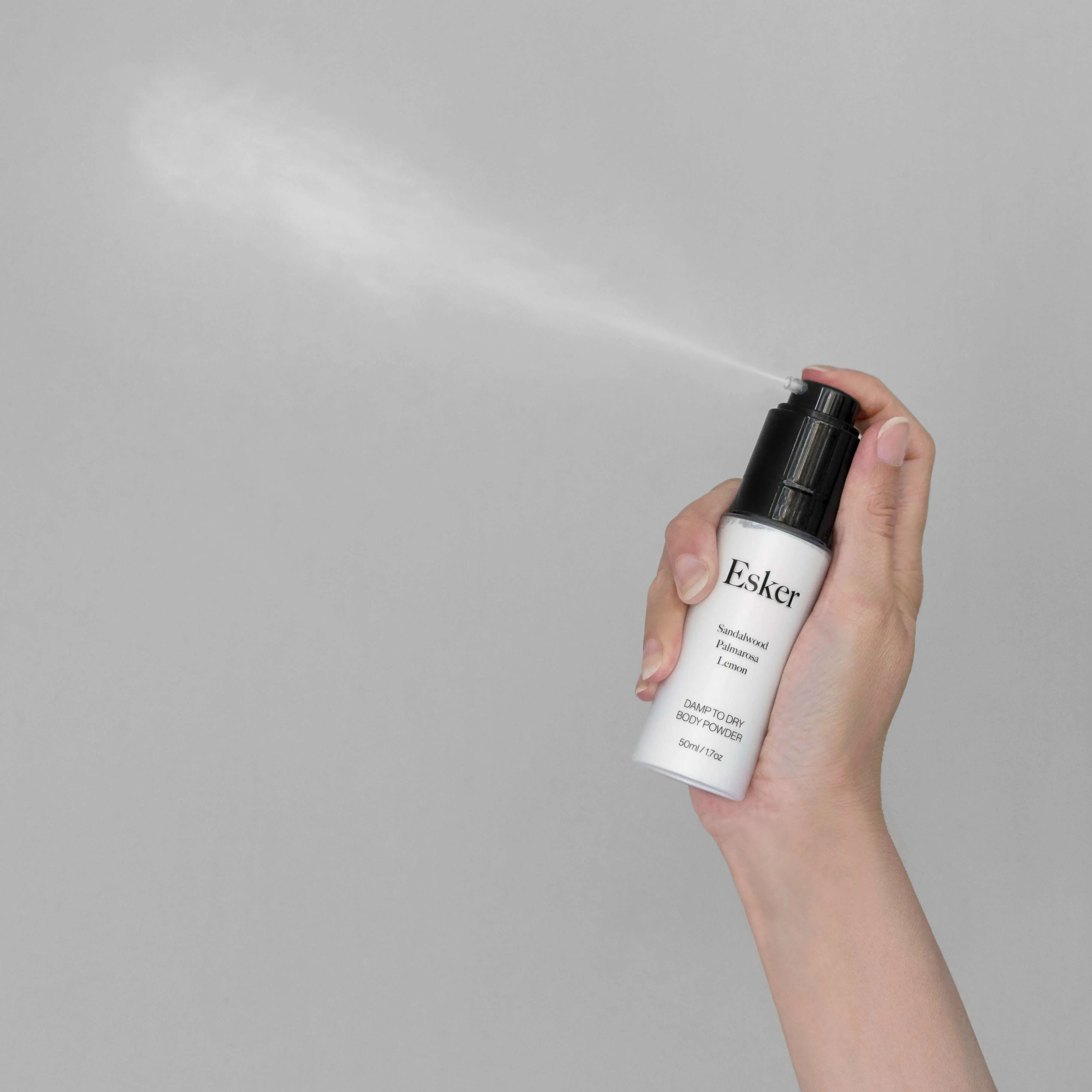 Damp to Dry Body Powder
