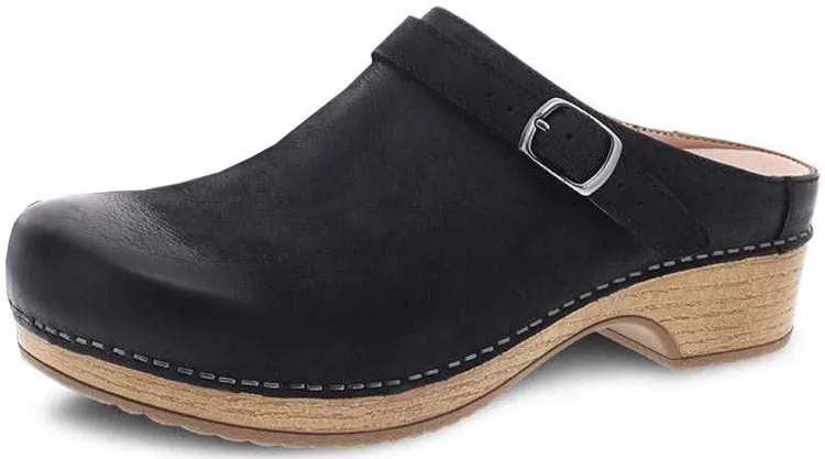 Dansko Berry Black Burnished Nubuck