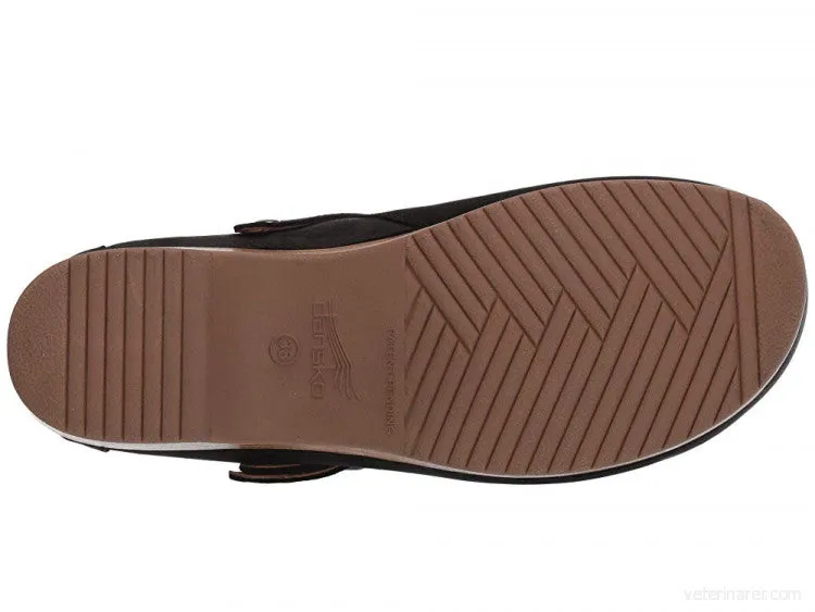Dansko Berry Black Burnished Nubuck