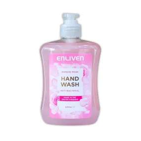 Enliven Damask Rose Anti-Bacterial Hand Wash 500ml