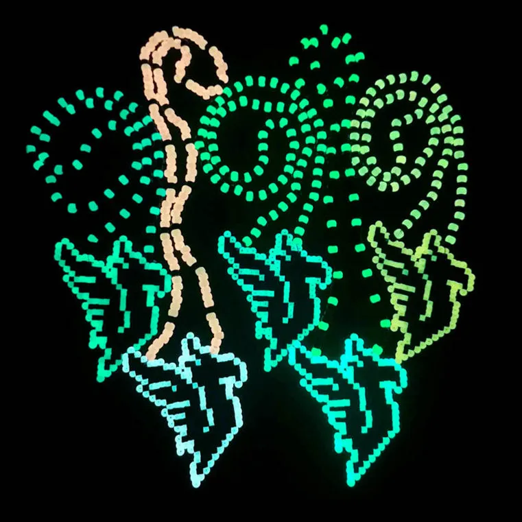 Illenium & Glow-In-The-Dark - (S) Perler - Blue