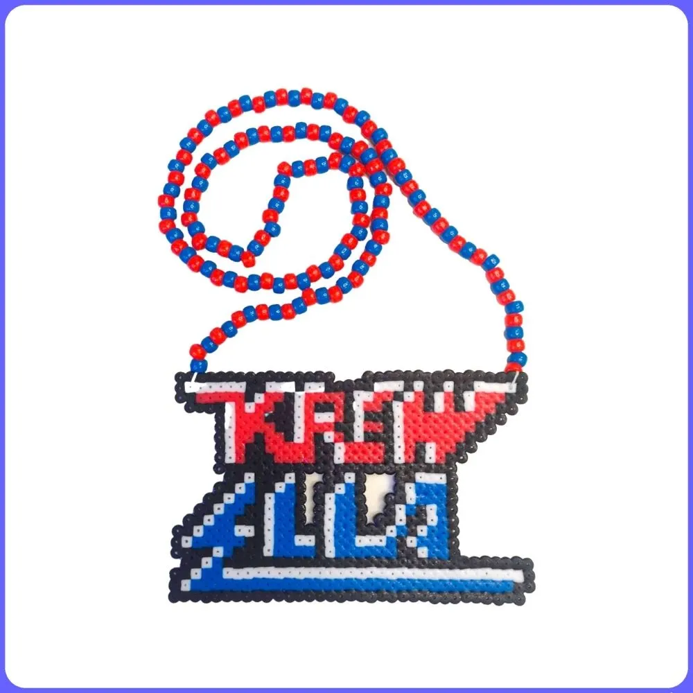 KREWELLA Glow-In-The-Dark Custom (L) Perler