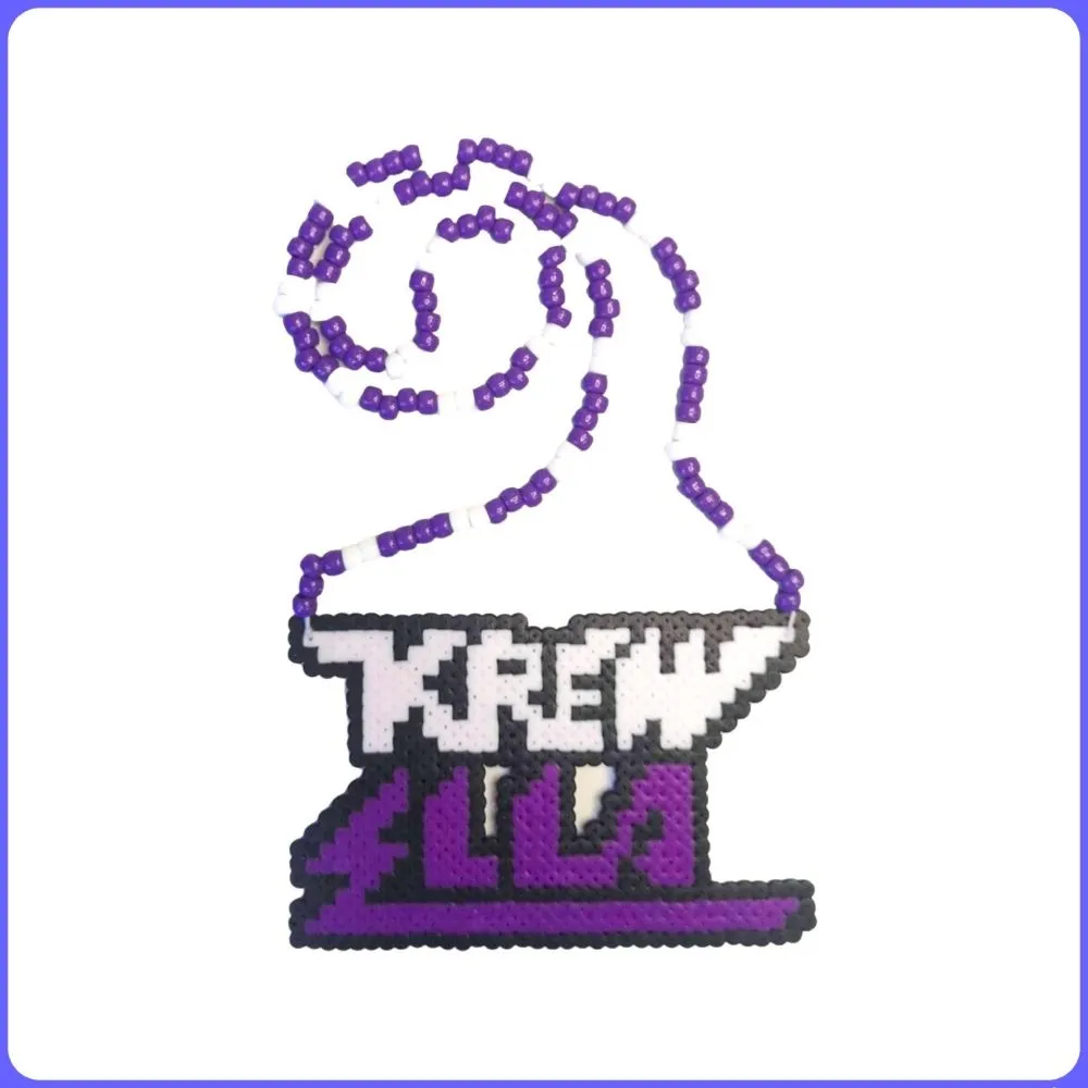 KREWELLA Glow-In-The-Dark Custom (L) Perler