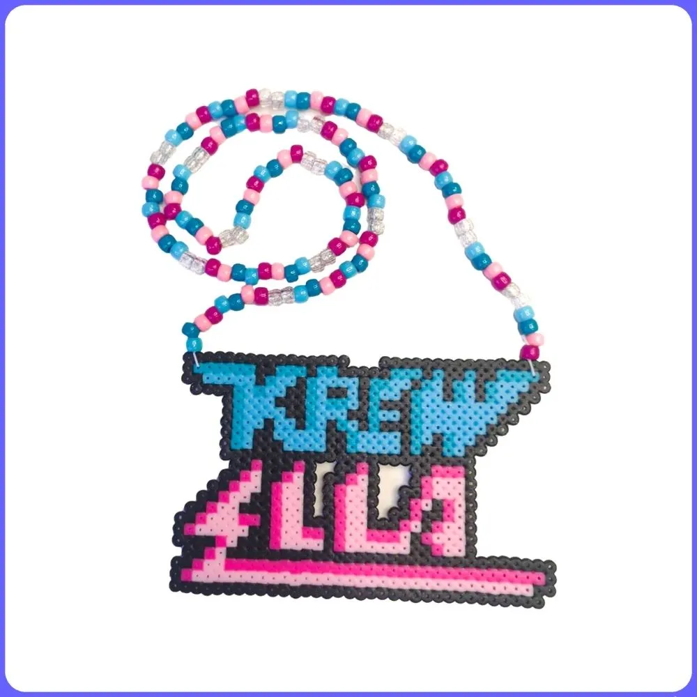 KREWELLA Glow-In-The-Dark Custom (L) Perler