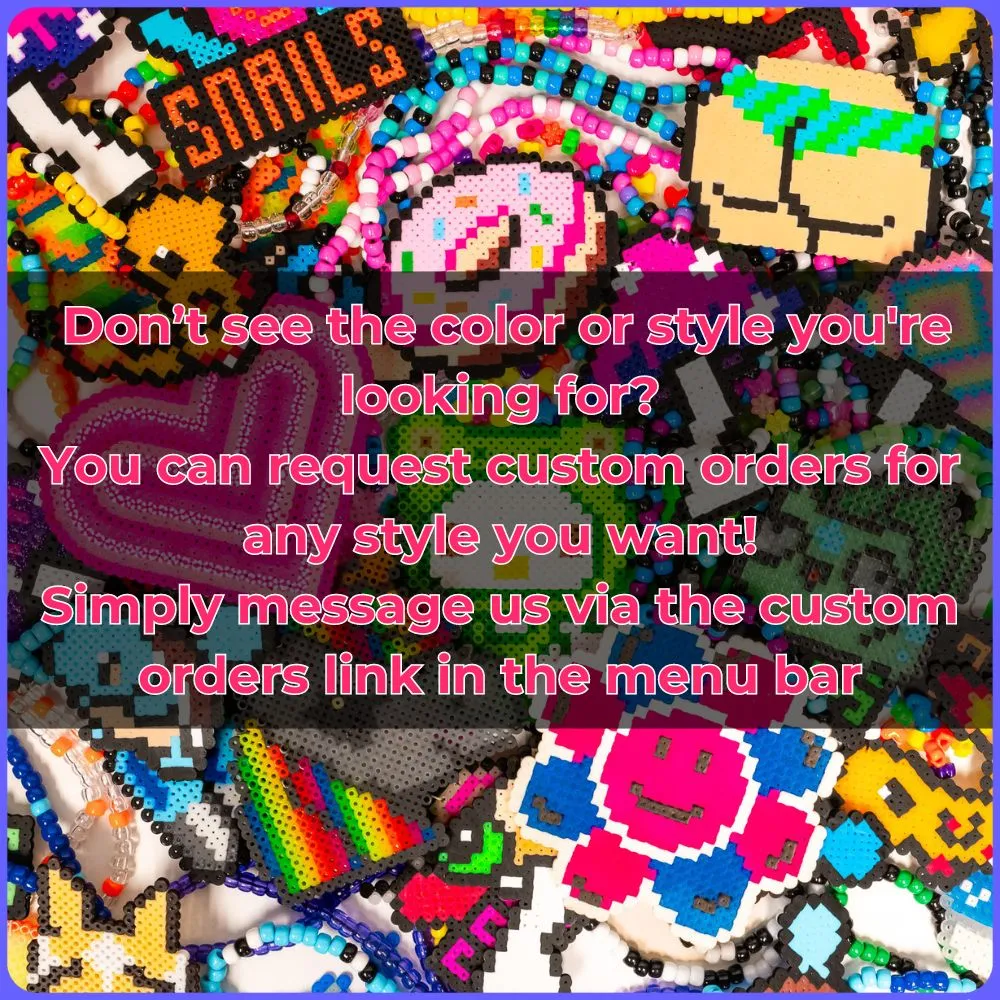 KREWELLA Glow-In-The-Dark Custom (L) Perler