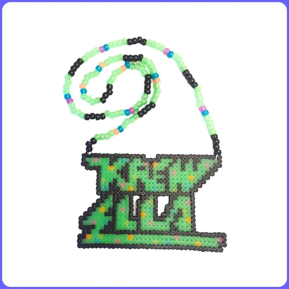 KREWELLA Glow-In-The-Dark Custom (L) Perler