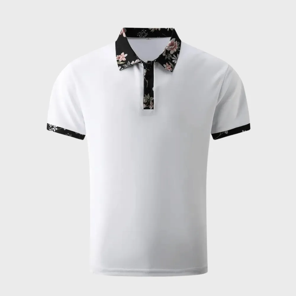 Men's Classic Fit Polo Shirt: Breathable, Short Sleeve Casual Top