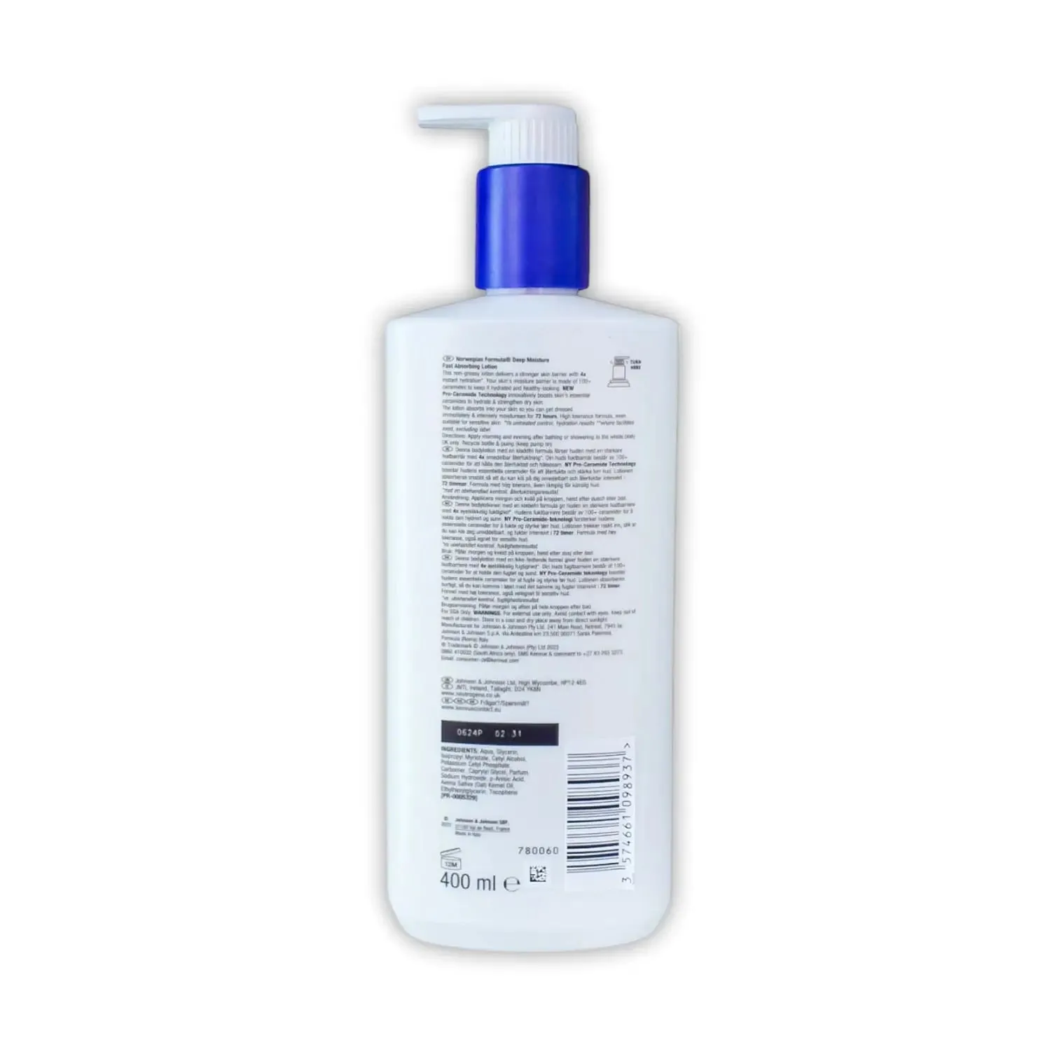 Neutrogena Deep Moisture Body Lotion 400ml
