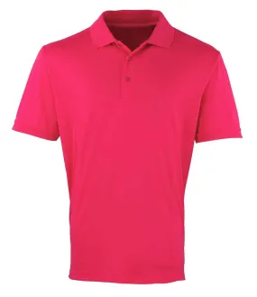 Premier Coolchecker® Piqué Polo Shirt | Hot Pink