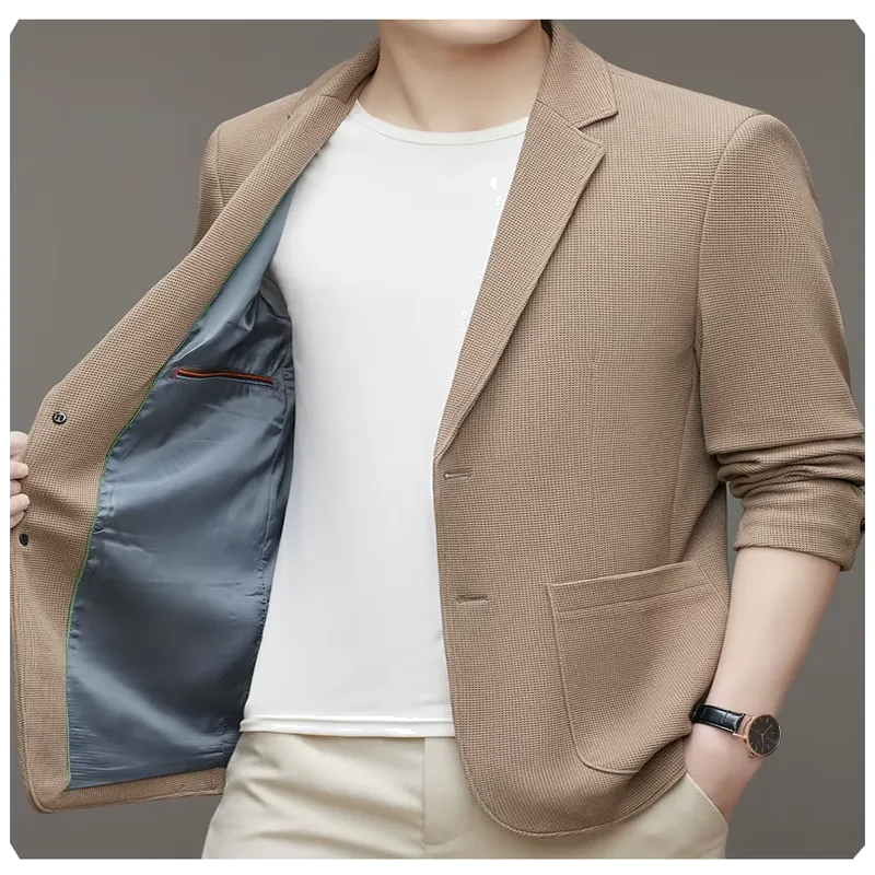 Roland's - Waffle Knit Breathable Blazer