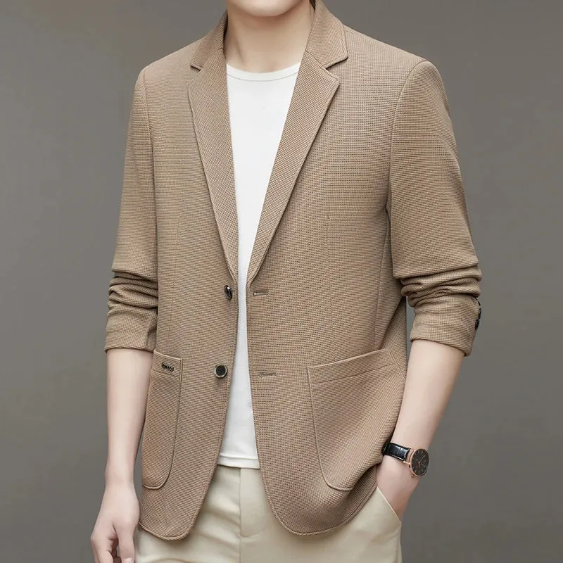 Roland's - Waffle Knit Breathable Blazer