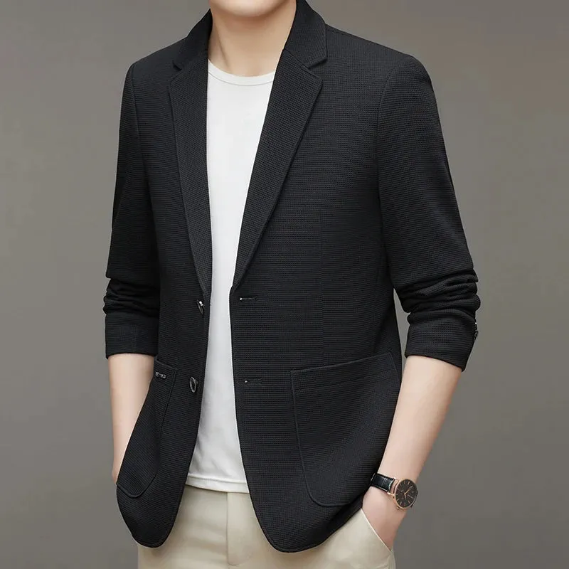 Roland's - Waffle Knit Breathable Blazer