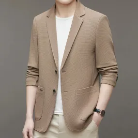 Roland's - Waffle Knit Breathable Blazer