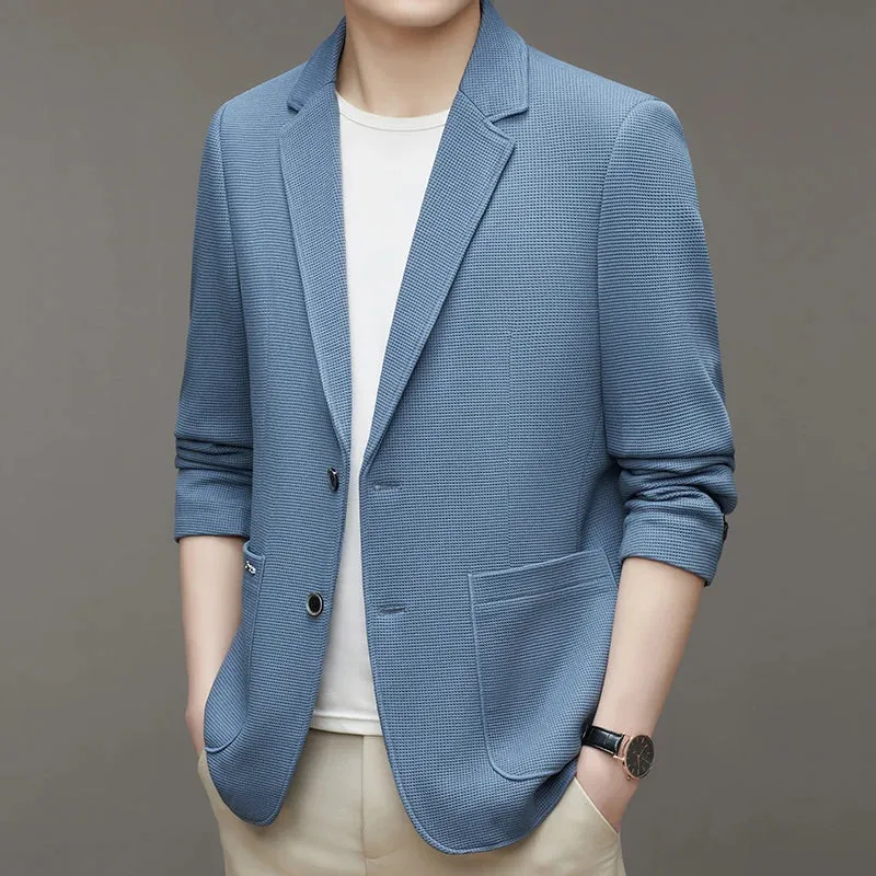 Roland's - Waffle Knit Breathable Blazer