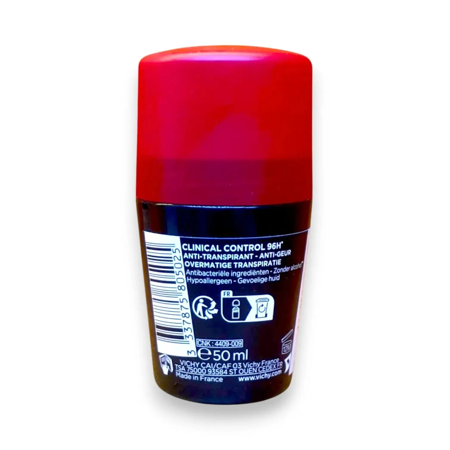 Vichy Homme Clinical Control Deodorant 50ml