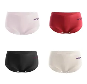Womens Mulberry Silk Seamless Antibacterial Underwear 1 Pack
