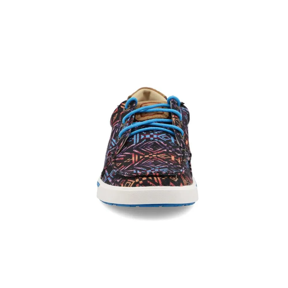 Women's Twisted X Blue Aztec Kicks WCA0040