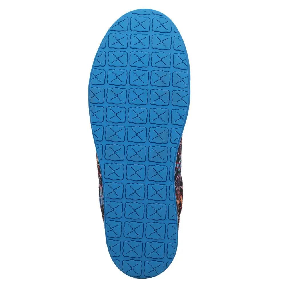 Women's Twisted X Blue Aztec Kicks WCA0040