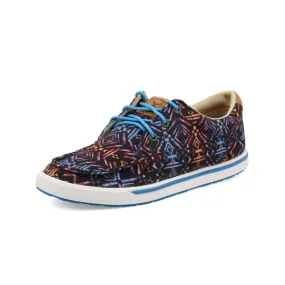 Women's Twisted X Blue Aztec Kicks WCA0040